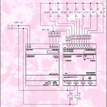 PLC Program – LOGO! 3-Level Freight Elevator in LADDER | Siemens