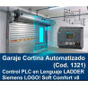 Programa PLC LOGO en Ladder para Cortina de Garaje | Automatismo Seguro y Profesional