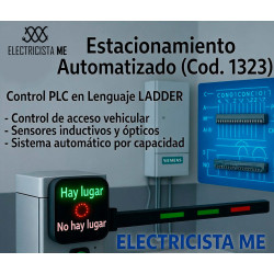 Programa PLC LOGO! Estacionamiento Automático | Siemens LADDER