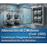 Alternancia de 2 Motores | Control Eléctrico | Contactos