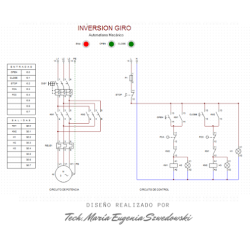 Inversión de Giro - Control de Relés CadeSimu (Cod. LC001)
