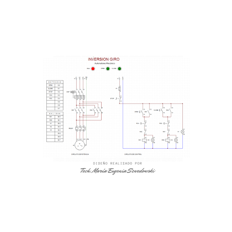 Reversing and Star-Delta Motor Control in CadeSimu | Electrical Diagrams